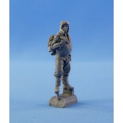 Luftwaffe pilot with jet pack