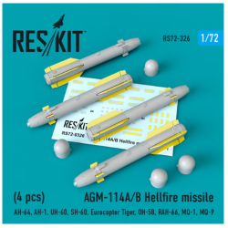 AGM-114A/B Hellfire missiles