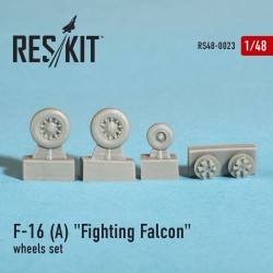 General Dynamics F-16 A "Fighting Falcon" wheels set 