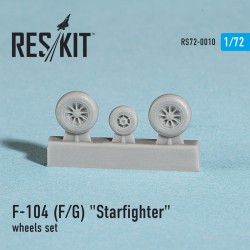 Lockheed  F-104 (F/G) "Starfighter" wheels set 