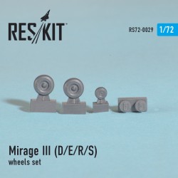 Dassault Mirage III (D/E/R/S) wheels set 