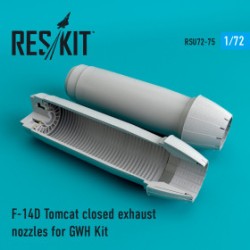 F-14D Tomcat closed exhaust nozzle