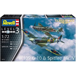 Combat Set Me Bf109G-10 & Spitfire MkV