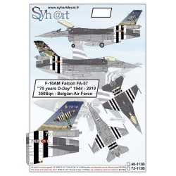 F-16AM Falcon FA-57 "75 years D-day 350 sqn"