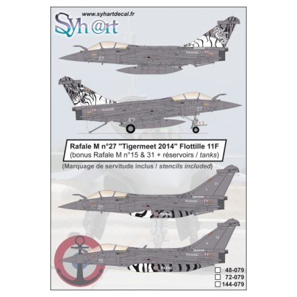 Rafale M27 Flottille 11F tigermeet 14