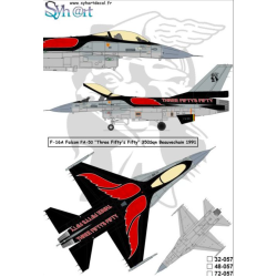 F-16A Falcon FA-50 'Three Fifty's Fifty" 50 Ans 350Sqn 1992