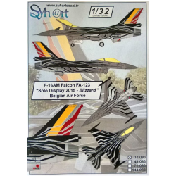 F-16AM Falcon FA-123 Solo Display 2015