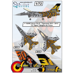 F-16AM Falcon FA-87 "Tigermeet 2011-2012"