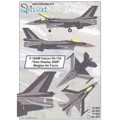 F-16AM Fighting Falcon Solo Display 2009