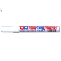 Mini 4WD Paint Marker White