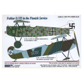 Fokker D.VII in the Finnish Service