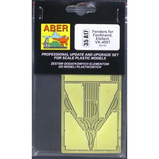 Fenders For Ferdinand, Elefant and VK-4501
