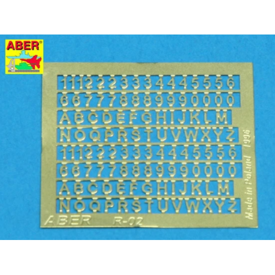 numbers and letters