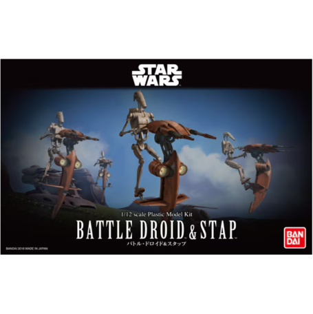Battle Droid & Stap