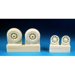 P-51 Mustang Oval Tread Pattern Wheels