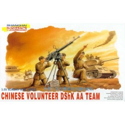 chinese volunteer DShK team