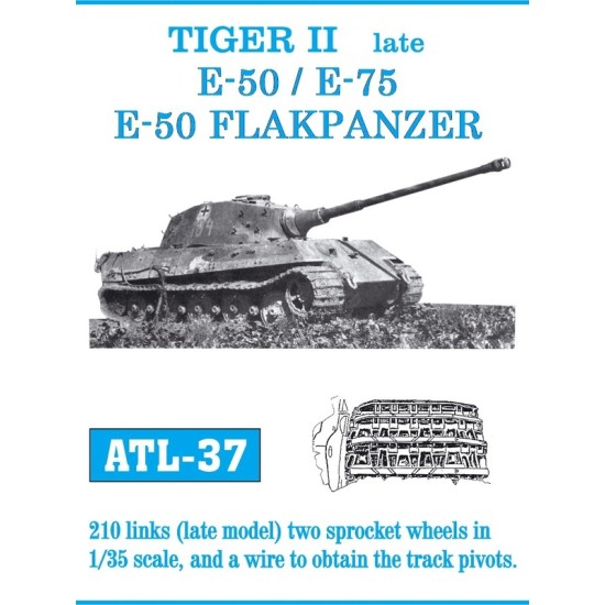 TIGER II late E-50 / E-75 / E-50 Flakpanzer
