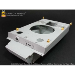 german S-Mi 35 anti-personnel mine discharger for tiger I tank