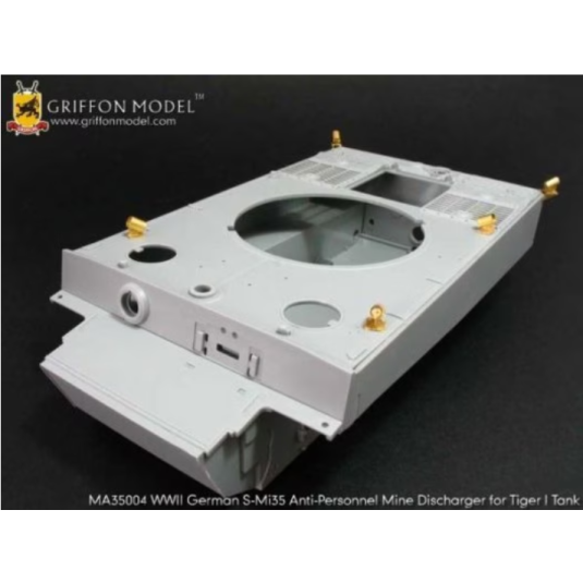 german S-Mi 35 anti-personnel mine discharger for tiger I tank