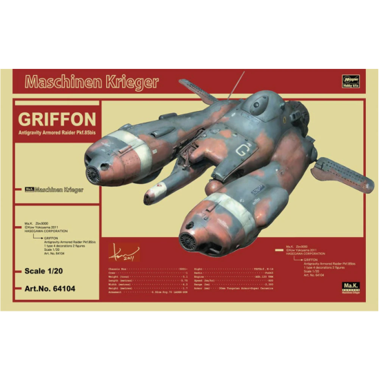 Griffon Antigravity Armored Raider Pkf.85bis