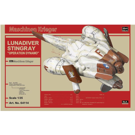 Lunadiver Stingray Operation Dynamo
