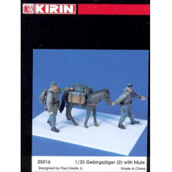 Gebirgsjäger & mule