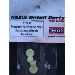 Hawker Hurricane Mk.I early type wheels