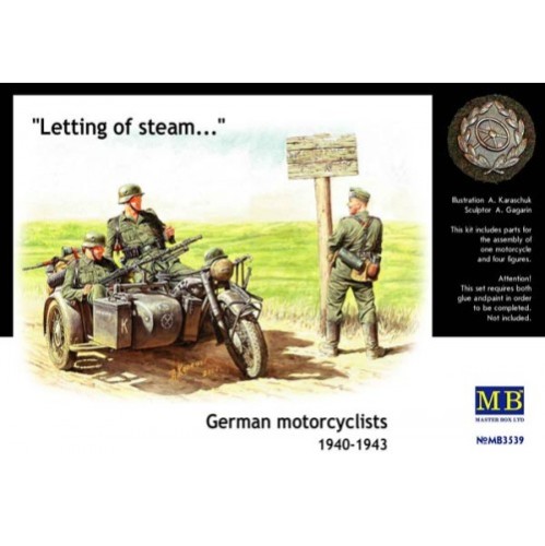 German motorcyclists