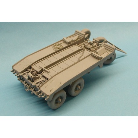 Light recovery trailer, 7,5 ton