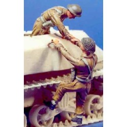 UK Soldier Climbing