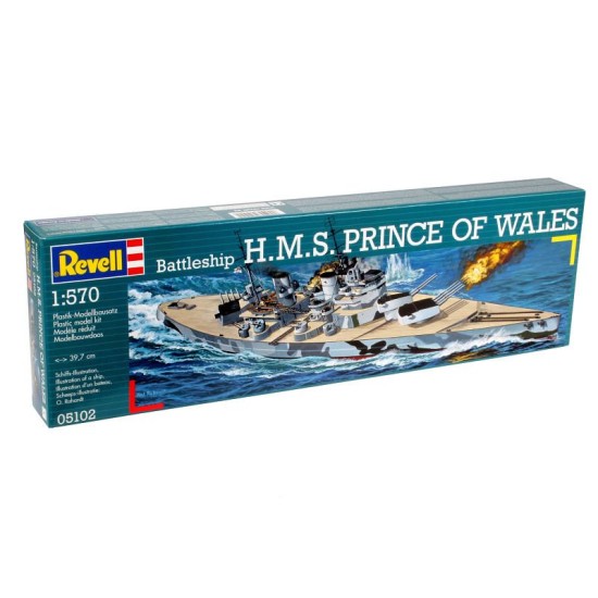 Battleship H.M.S. Prince of Wales
