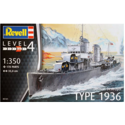 German Destroyer Type 1936