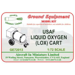 Ground Equipment USAF Liquid Oxygen (LOX) Cart