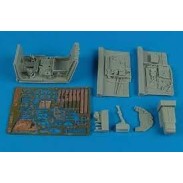 Bf109G2 Cockpit Set 