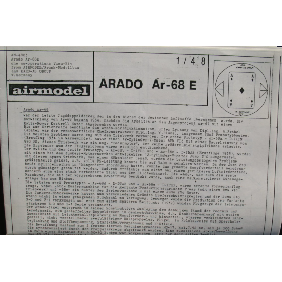 Arado Ar-68E