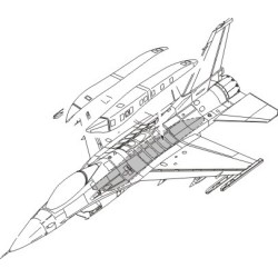 F-16C Conformal Fuel Tank HAS/ACA