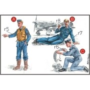 RAF Mechanics+Pilot WW II