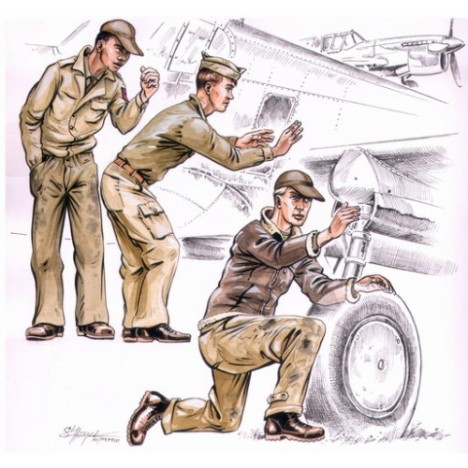 US Army machanics WW II