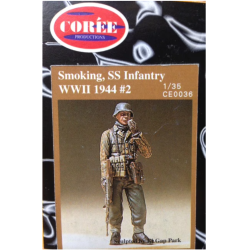 smoking infantry man