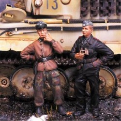 German Officers Ardennes