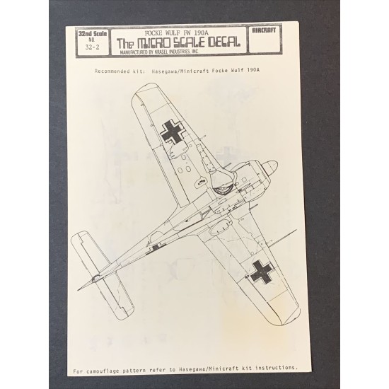 Fw 190A Nat insignia
