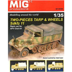 SdKfz 11 tarp & wheels