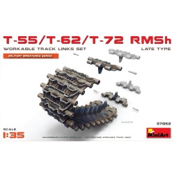 T-55/T-62/T-72 RMSh Late Type. Workable Track Links Set