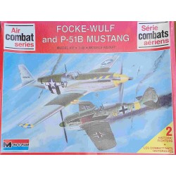 Focke-Wulf and P-51B Mustang