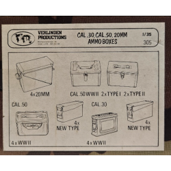 Cal. 30 Cal. 50 20mm Ammo Boxes