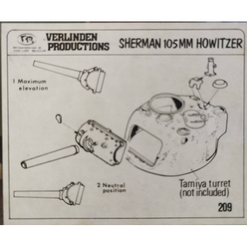 Sherman 105 mm Howitzer