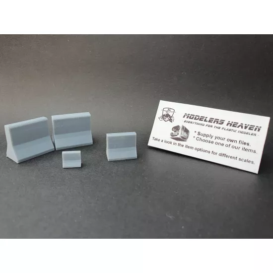 Concrete barrier block