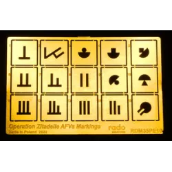 Operations Zitadelle AFV markings
